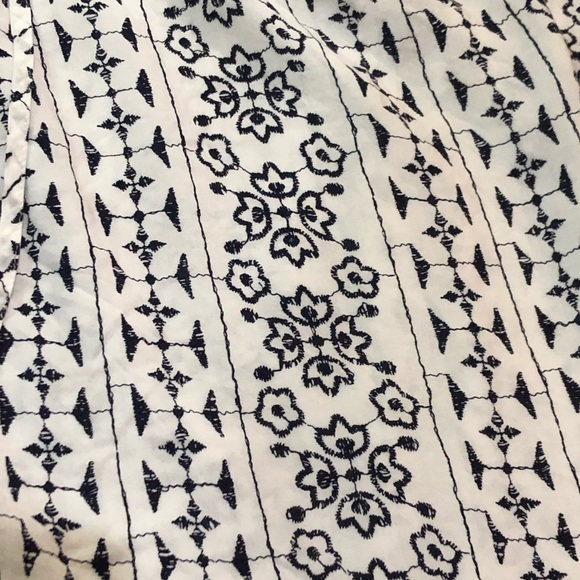 LOFT Navy and White Tank Top XXSP - Picture 5 of 7